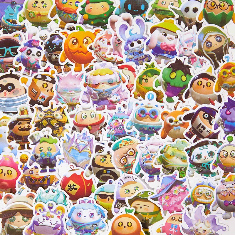 61PCS Eggy Party DIY Cartoon Stickers Phone Trunk Refrigerator Waterproof Anime Stickers Anime Figure Image Toys Sticker Gift
61PCS Eggy Party DIY Cartoon Stickers Phone Trunk Refrigerator Waterproof Anime Stickers Anime Figure Image Toys Sticker Gift