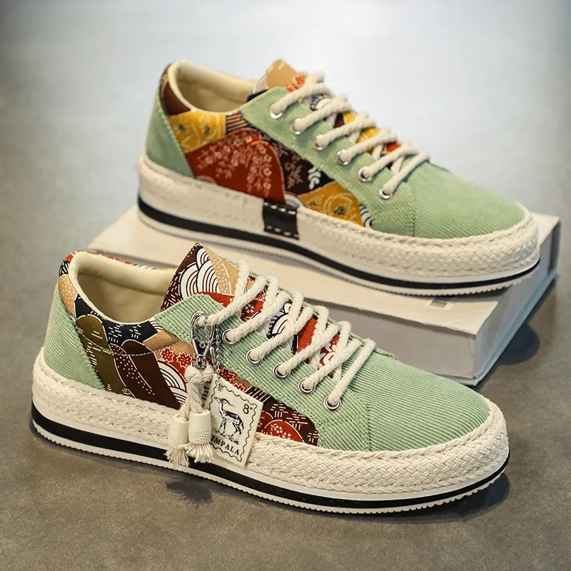 Трендовые низкие парусиновые туфли, мужские летние модные трендовые кроссовки на платформе, удобная дышащая повседневная обувь, Zapatos para hombres
Трендовые низкие парусиновые туфли, мужские летние модные трендовые кроссовки на платформе, удобная дышащая повседневная обувь, Zapatos para hombres