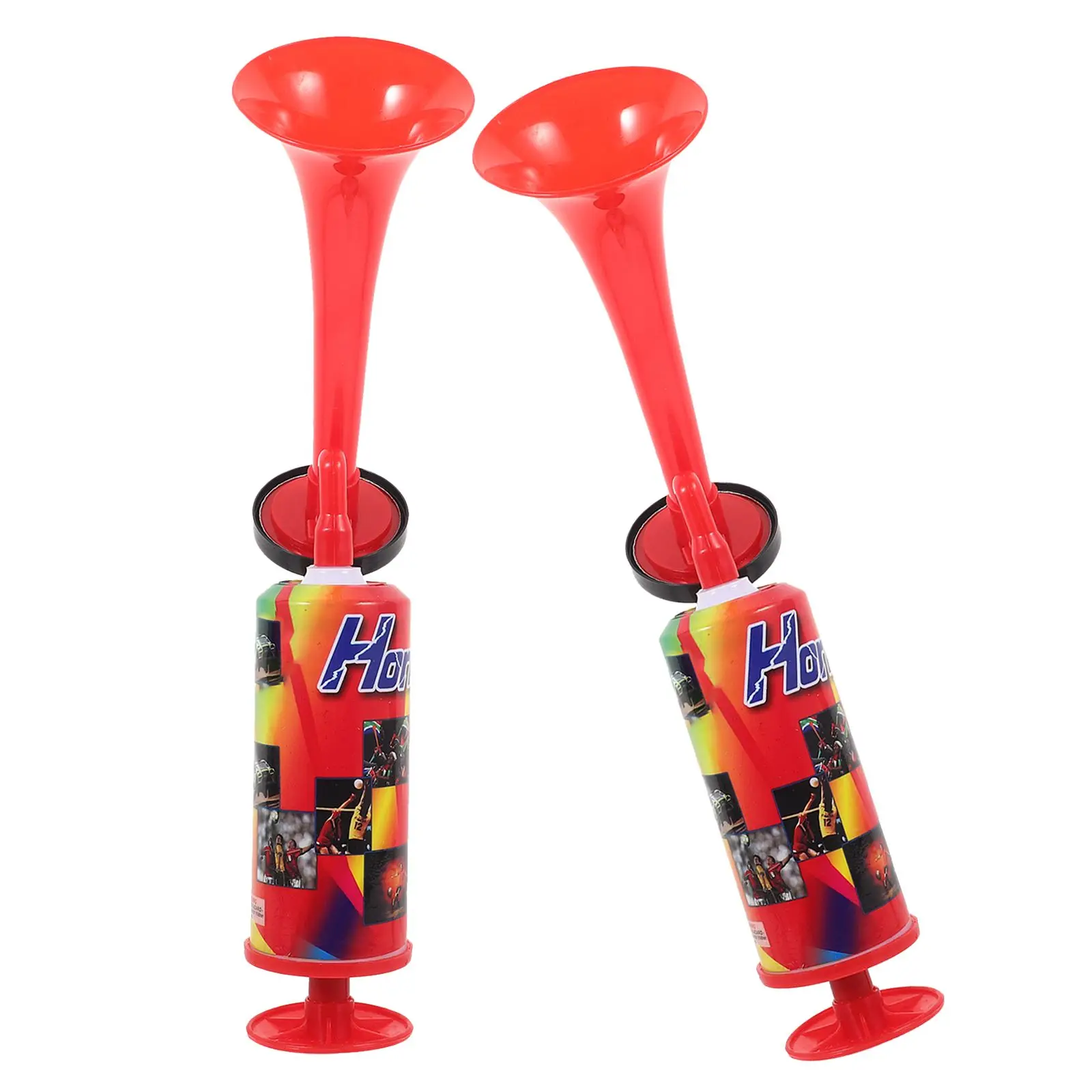 2Pcs Hand Operated Air Horn Large Noise Maker for Parties Sports Events Reusable Pump Horn Celebration Toy Loud Sound
2Pcs Hand Operated Air Horn Large Noise Maker for Parties Sports Events Reusable Pump Horn Celebration Toy Loud Sound