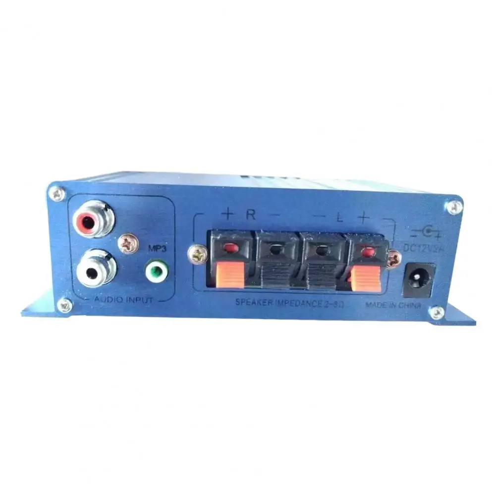 Audio Receiver Useful Dual Channel Blue Multifunction Subwoofer Digital Amplifier for Car
Audio Receiver Useful Dual Channel Blue Multifunction Subwoofer Digital Amplifier for Car