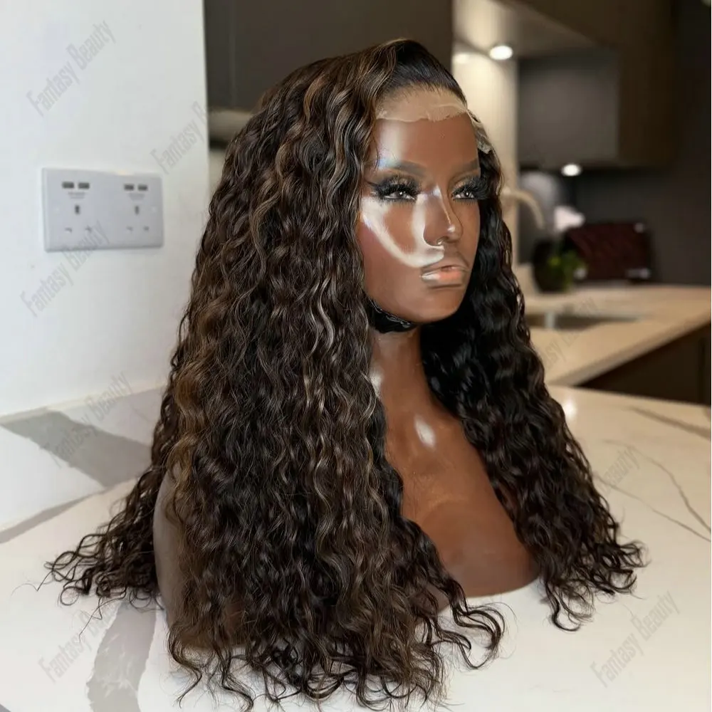 100%Human Hair5x5Lace Closure Wig PrePlucked Natural Hairline13x4Lace Front Hightlight Chocolate Brown Deep Wave for Black Women
100%Human Hair5x5Lace Closure Wig PrePlucked Natural Hairline13x4Lace Front Hightlight Chocolate Brown Deep Wave for Black Women