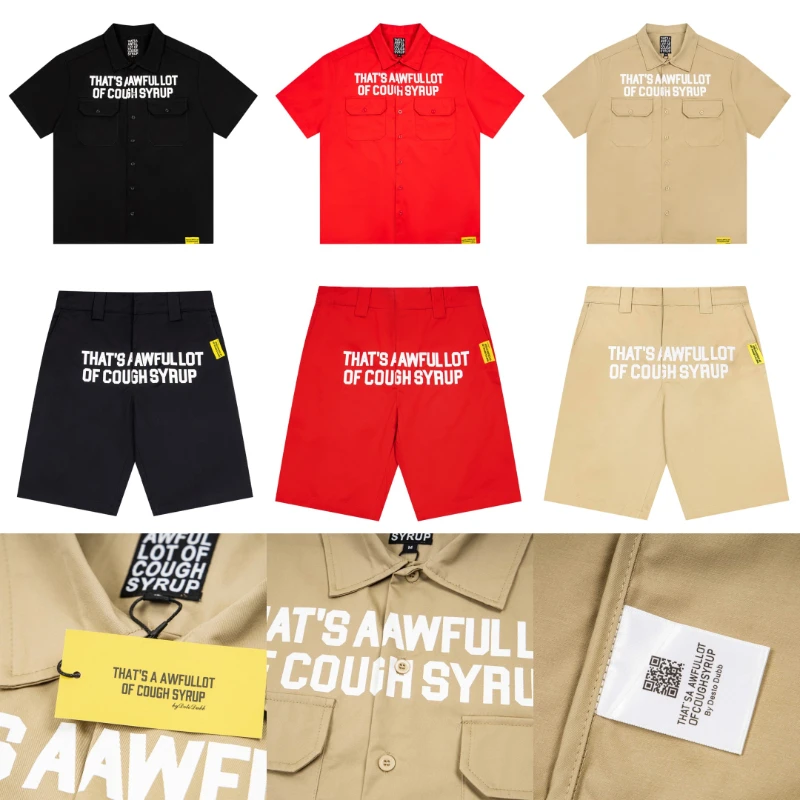Men Women Streetwear That's A Awful Lot of Cough Syrup Set Collection Featuring Bold Letter Prints Simple Fashionable Style Set
Men Women Streetwear That's A Awful Lot of Cough Syrup Set Collection Featuring Bold Letter Prints Simple Fashionable Style Set