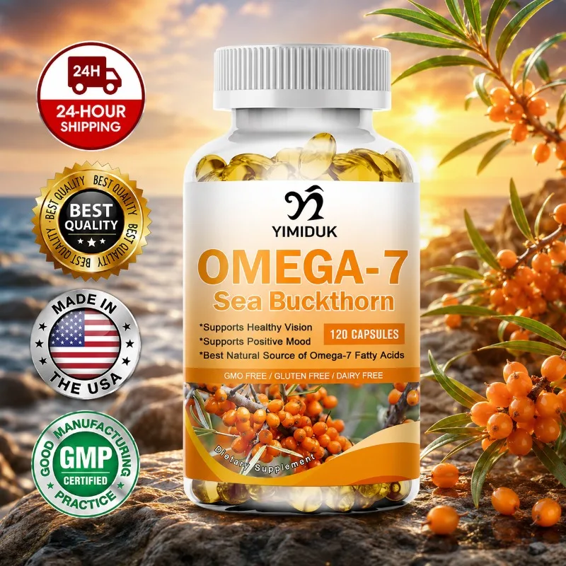 Sea Buckthorn Oil Capsules, with Berry Extract & Essential Omegas, Support Emotional Stability, Skin & Immune Health, for Adult
Sea Buckthorn Oil Capsules, with Berry Extract & Essential Omegas, Support Emotional Stability, Skin & Immune Health, for Adult