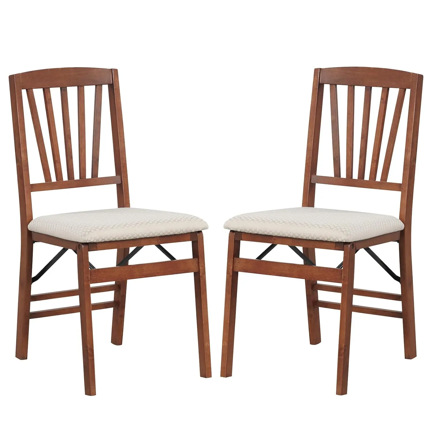 Folding Dining Chairs Set of 2, Foldable Chairs with Padded Seat & High Backrest, Wooden Dining Chairs, Customized
Folding Dining Chairs Set of 2, Foldable Chairs with Padded Seat & High Backrest, Wooden Dining Chairs, Customized