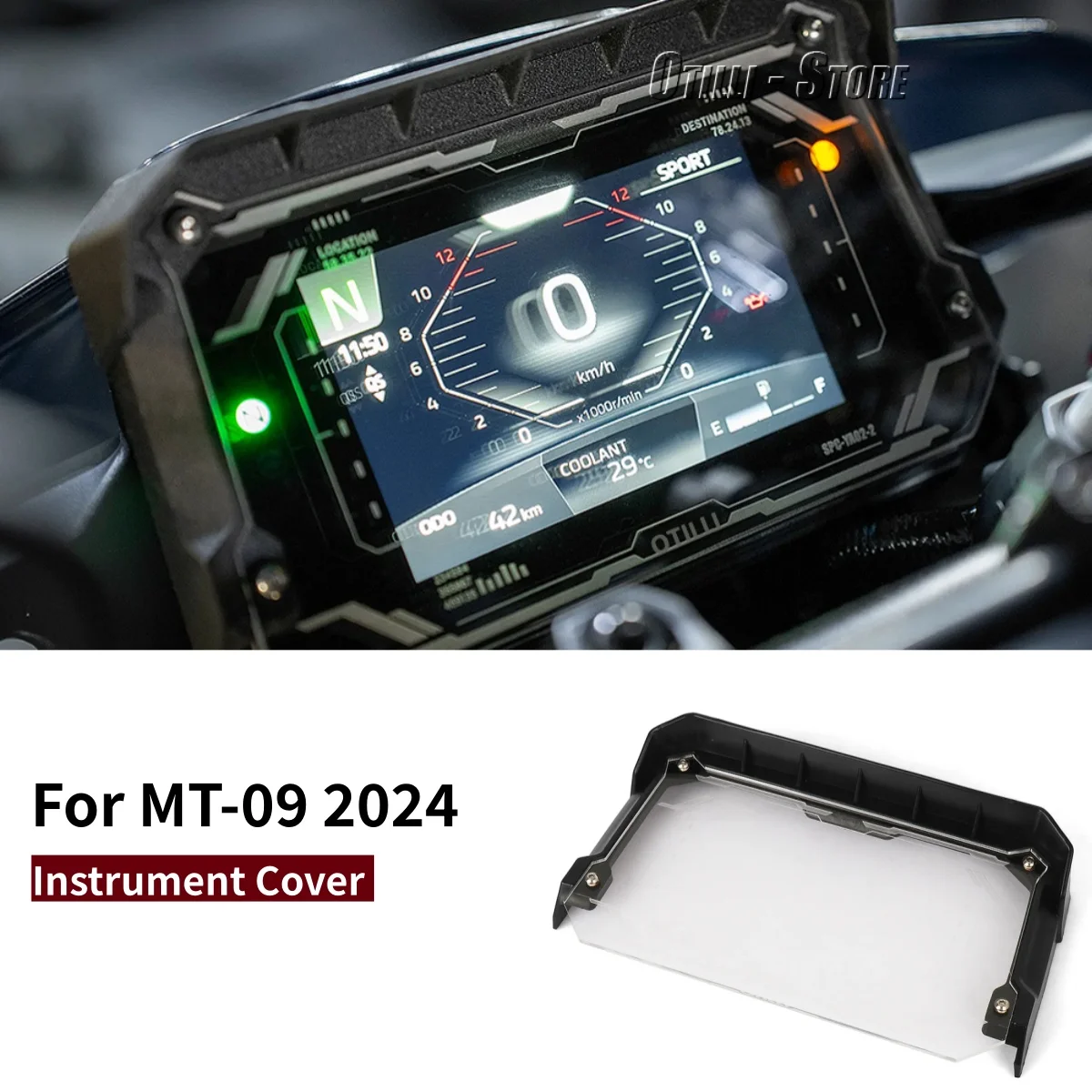 Новый мотоциклетный солнцезащитный козырек, прозрачный солнцезащитный козырек для приборной панели, солнцезащитный козырек для YAMAHA MT09 MT 09 MT-09 mt09 2024 2025
Новый мотоциклетный солнцезащитный козырек, прозрачный солнцезащитный козырек для приборной панели, солнцезащитный козырек для YAMAHA MT09 MT 09 MT-09 mt09 2024 2025