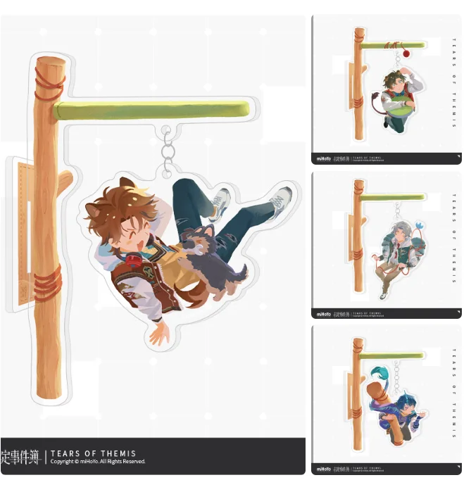 MiHoYo Official Genuine Marius Von Hagen Tears of Themis Artem Wing Luke Pearce Swing Stand Cartoon Gift Figures Cute Halloween
MiHoYo Official Genuine Marius Von Hagen Tears of Themis Artem Wing Luke Pearce Swing Stand Cartoon Gift Figures Cute Halloween