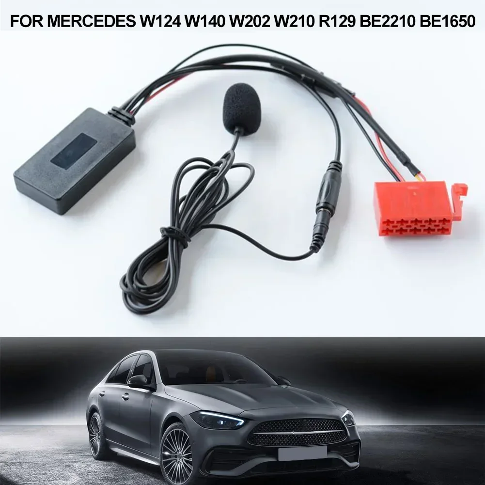 Bluetooth-совместимый адаптер, музыкальный AUX для микрофона Mercedes W124 W140 W202 W210 W, уровень аудиосистемы вашего автомобиля
Bluetooth-совместимый адаптер, музыкальный AUX для микрофона Mercedes W124 W140 W202 W210 W, уровень аудиосистемы вашего автомобиля