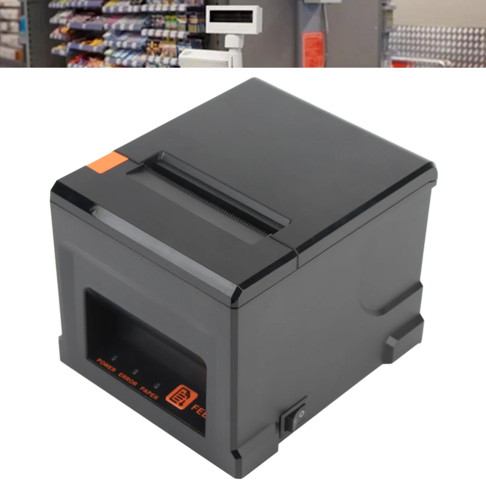 Thermal POS Printer USB Ethernet Interface 80mm USB Thermal Receipt Printer with Auto Cutter
Thermal POS Printer USB Ethernet Interface 80mm USB Thermal Receipt Printer with Auto Cutter