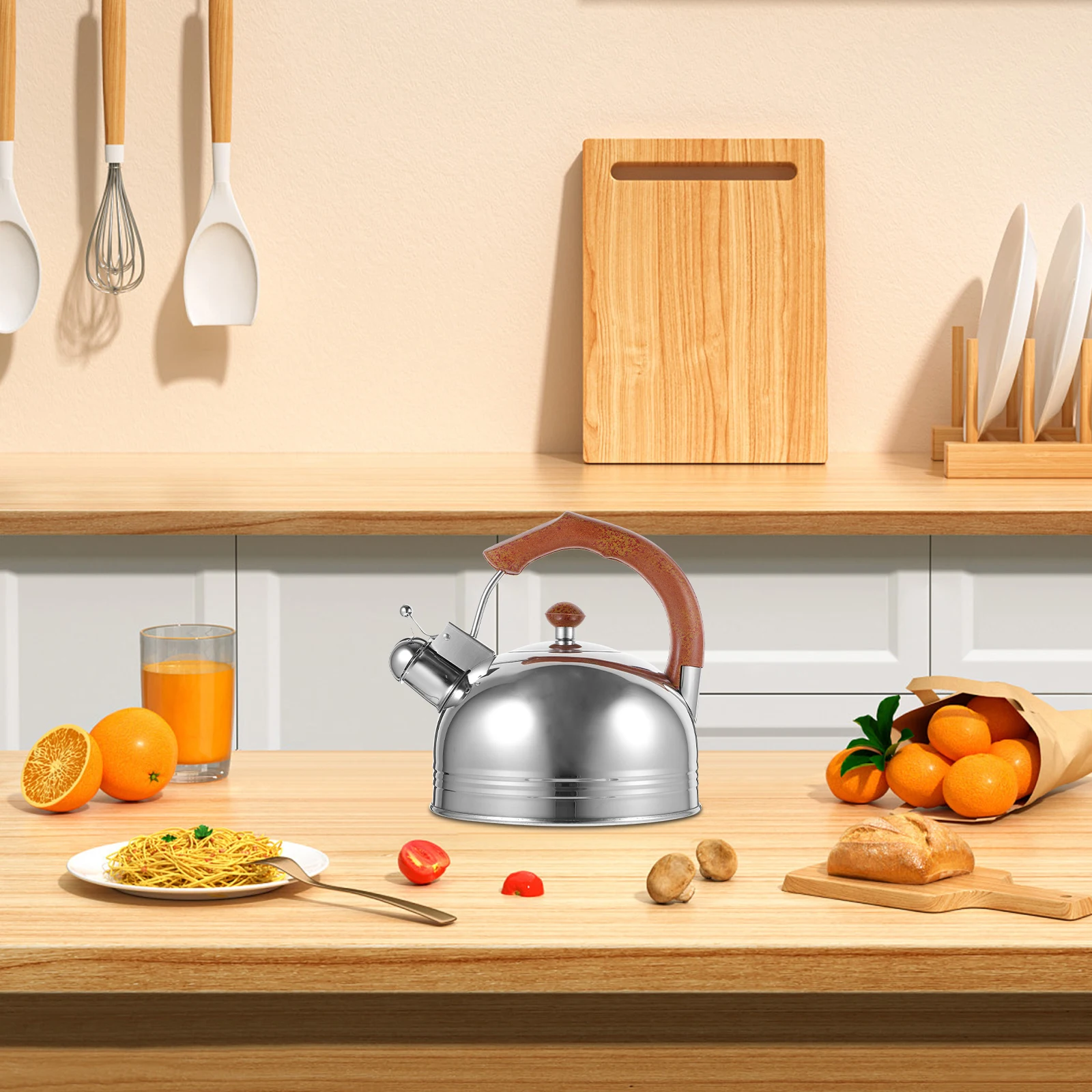 Stainless Steel Whistling Kettle 2 5L Green Tea Pots Stove Top Boiling Pot Kettle Restaurant Home Use Suitable All Stovetops
Stainless Steel Whistling Kettle 2 5L Green Tea Pots Stove Top Boiling Pot Kettle Restaurant Home Use Suitable All Stovetops