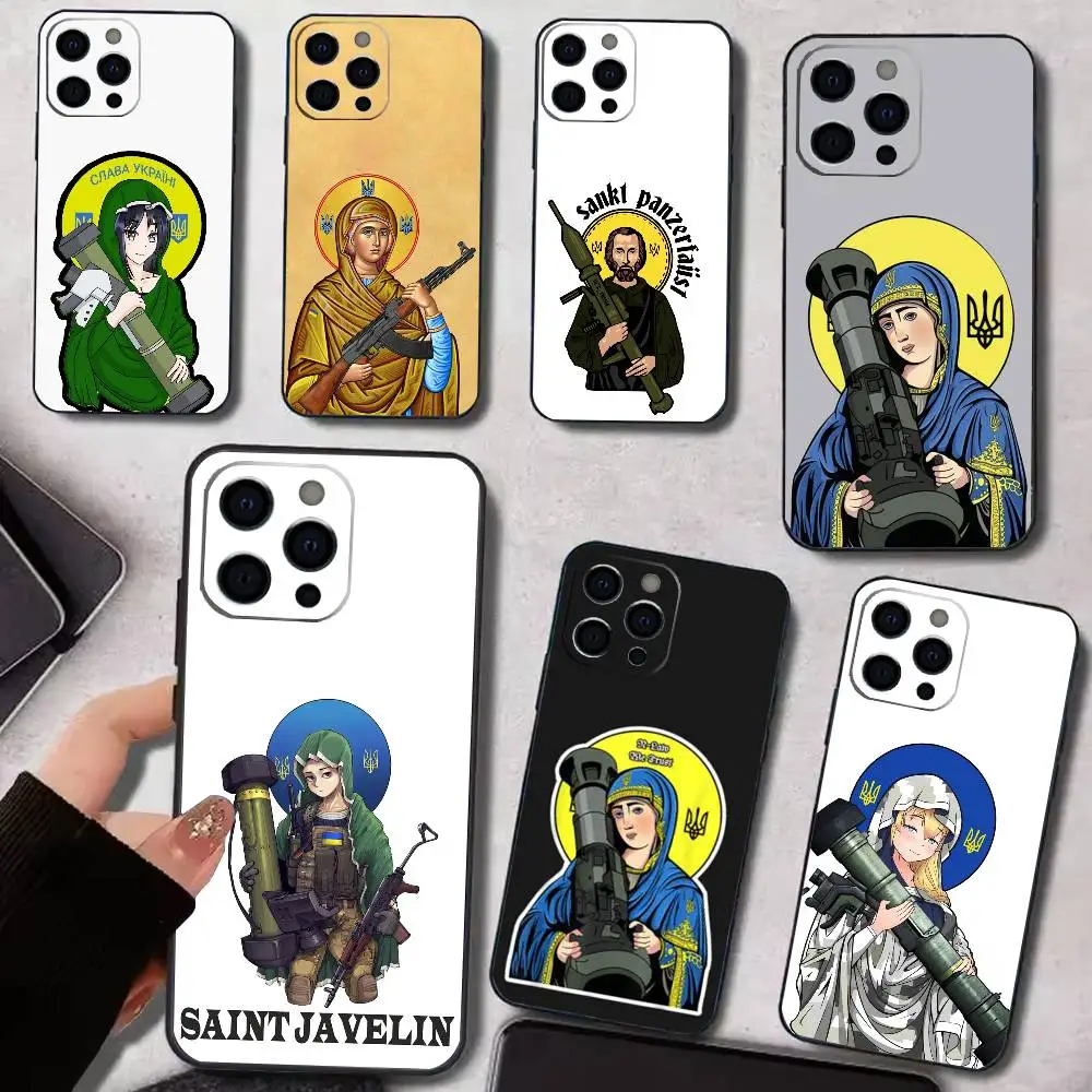 S-Saint javelin Protector of Ukraine Phone Case For iPhone 17,16,15,14,13,12,11 Plus,Pro Max,XS,Soft Silicone Black Cover
S-Saint javelin Protector of Ukraine Phone Case For iPhone 17,16,15,14,13,12,11 Plus,Pro Max,XS,Soft Silicone Black Cover
