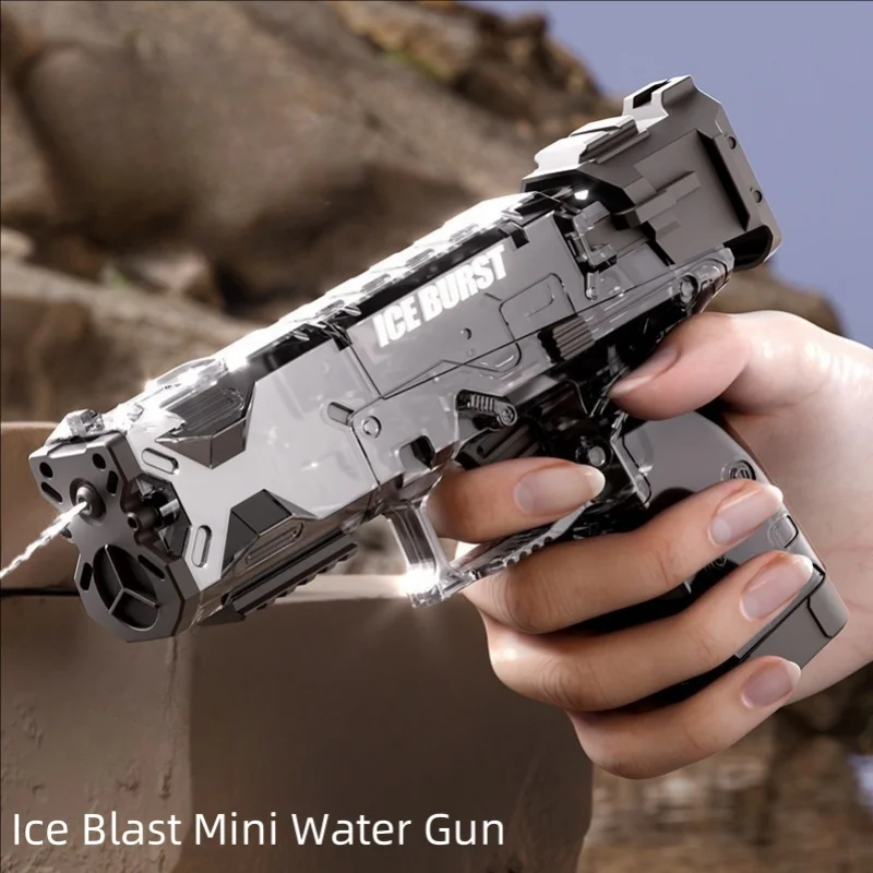 Children's small water guns summer ice-cold blasting and wild splashing water play for parents and children
Children's small water guns summer ice-cold blasting and wild splashing water play for parents and children