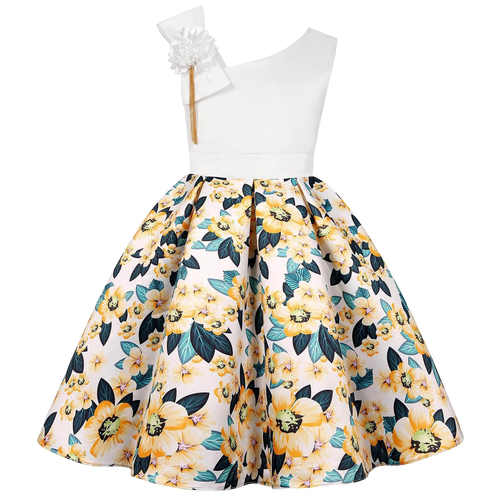 Dresses with Sleeves for Girls Girls' Spring And Summer Festival Dresses Fashionable Versatile Young Girl Dresses Size 14
Dresses with Sleeves for Girls Girls' Spring And Summer Festival Dresses Fashionable Versatile Young Girl Dresses Size 14