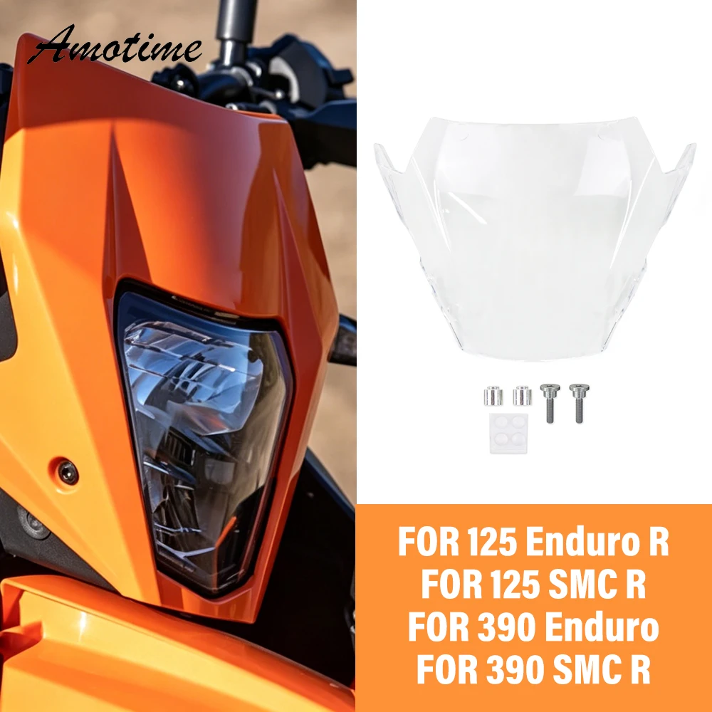 New Motorcycle Headlight Guard Cover Front Light Transparent Protective Cover For 390 Enduro R 390 SMC R 125 Enduro R 125 SMC R
New Motorcycle Headlight Guard Cover Front Light Transparent Protective Cover For 390 Enduro R 390 SMC R 125 Enduro R 125 SMC R