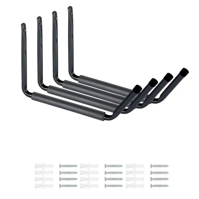 AEF6-Garage Indoor Kayak Storage Hook Hanger, Warehouse Storage Kayak Hooks For Canoe Paddle Board, Ladder
AEF6-Garage Indoor Kayak Storage Hook Hanger, Warehouse Storage Kayak Hooks For Canoe Paddle Board, Ladder