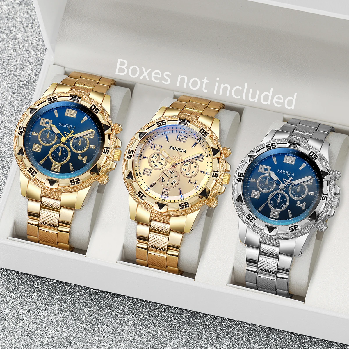 New Fashion Business Men's Watch Calendar Watch Men's Steel Belt Watch Business
New Fashion Business Men's Watch Calendar Watch Men's Steel Belt Watch Business