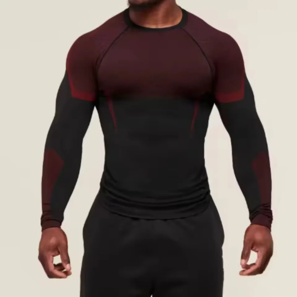 Мужской высокоэластичный быстросохнущий спортивный облегающий спортивный костюм с рисунком акулы для фитнеса, бега, весна-осень, трендовый бренд с длинными рукавами
Мужской высокоэластичный быстросохнущий спортивный облегающий спортивный костюм с рисунком акулы для фитнеса, бега, весна-осень, трендовый бренд с длинными рукавами