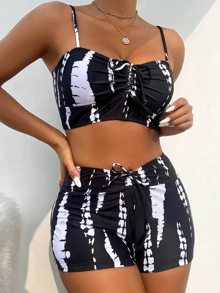 Sexy Tie Dye Backless Vest Bikinis 2 Piece Set Women Split Swimsuit High Waist Beach Style Bikinis 2024 New Summer Bikinis Set
Sexy Tie Dye Backless Vest Bikinis 2 Piece Set Women Split Swimsuit High Waist Beach Style Bikinis 2024 New Summer Bikinis Set