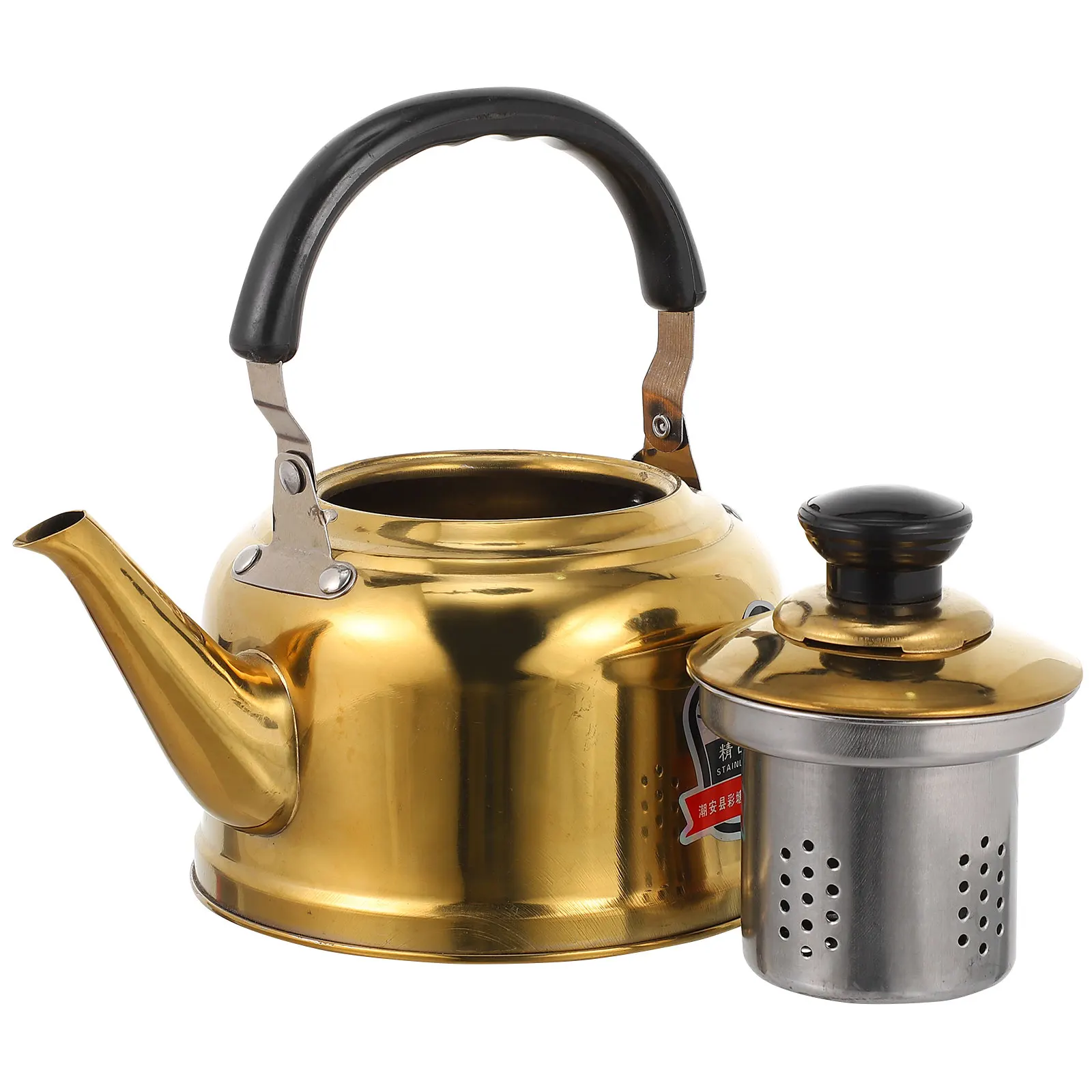 1Pcs Stainless Water Kettle Kettle 1.5L Large Capacity Thickened Portable Outdoor Camping Anti-Scald Handle
1Pcs Stainless Water Kettle Kettle 1.5L Large Capacity Thickened Portable Outdoor Camping Anti-Scald Handle