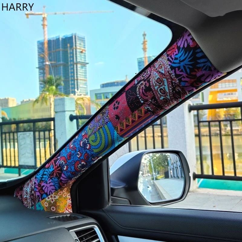 Fashionable Car Interior Creative Stickers Adhesive Fabrics Fashionable Car Stickers Interior Ceiling Renovation ABC Pillars
Fashionable Car Interior Creative Stickers Adhesive Fabrics Fashionable Car Stickers Interior Ceiling Renovation ABC Pillars