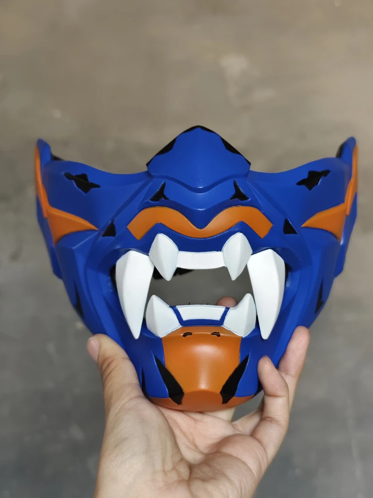 Yoru Jester Half Face Mask Cosplay Prop, Durable Fireglass Replica for Photography Halloween Costume
Yoru Jester Half Face Mask Cosplay Prop, Durable Fireglass Replica for Photography Halloween Costume