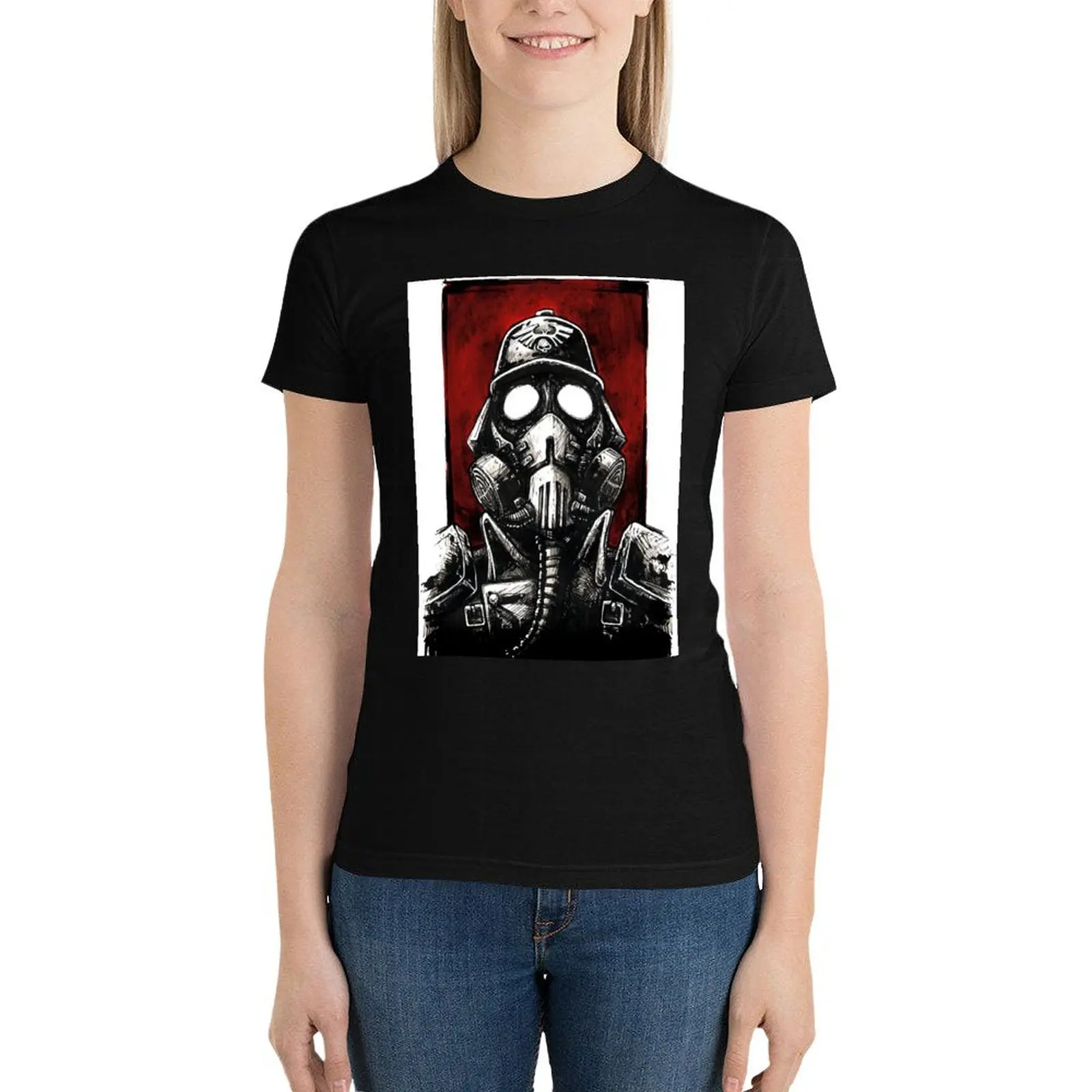 Gasmask Troop T-Shirt summer tops animal print shirt for girls Aesthetic clothing lady clothes t shirts for Women
Gasmask Troop T-Shirt summer tops animal print shirt for girls Aesthetic clothing lady clothes t shirts for Women
