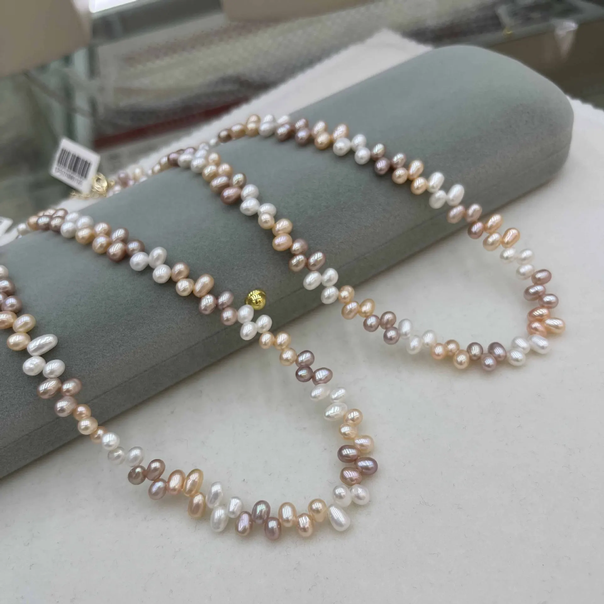 Multicolors Freshwater Pearl Necklace Irregularly Pearls for Women Collar Fashion Choker Short Chain Necklaces Jewelry Gifts
Multicolors Freshwater Pearl Necklace Irregularly Pearls for Women Collar Fashion Choker Short Chain Necklaces Jewelry Gifts
