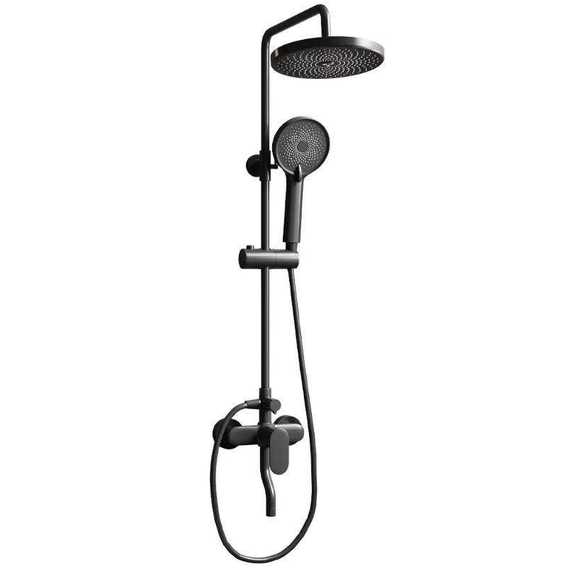 *Gun ash shower shower set Household all-copper bathroom rain bath set Simple bathroom nozzle
*Gun ash shower shower set Household all-copper bathroom rain bath set Simple bathroom nozzle