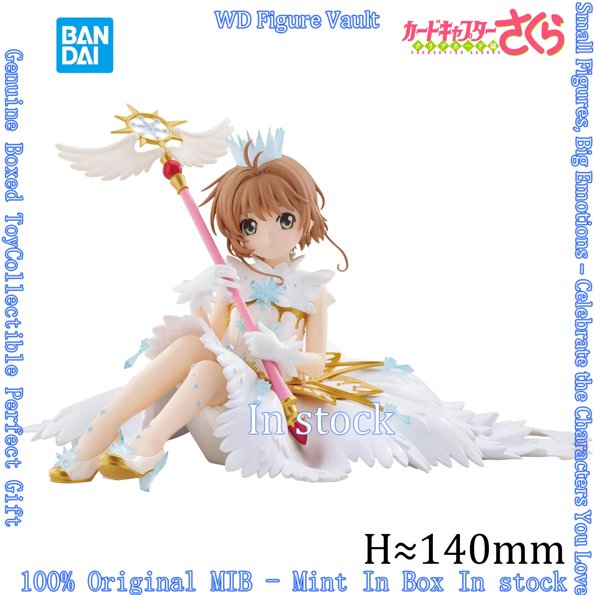 Instock Bandai OfficiallyLicensed Cardcaptor Sakura: Clear Card Arc Figure-Sakura Kinomoto Figures Model Genuine Boxed Toy Gift
Instock Bandai OfficiallyLicensed Cardcaptor Sakura: Clear Card Arc Figure-Sakura Kinomoto Figures Model Genuine Boxed Toy Gift