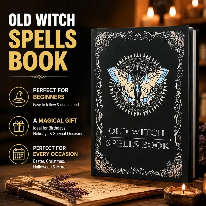 Ancient Witch Spell Grimoire Vintage Dark Magic Incantation Handbook Medieval Sorcery Ritual Manuscript Gothic Occult Notebook
Ancient Witch Spell Grimoire Vintage Dark Magic Incantation Handbook Medieval Sorcery Ritual Manuscript Gothic Occult Notebook