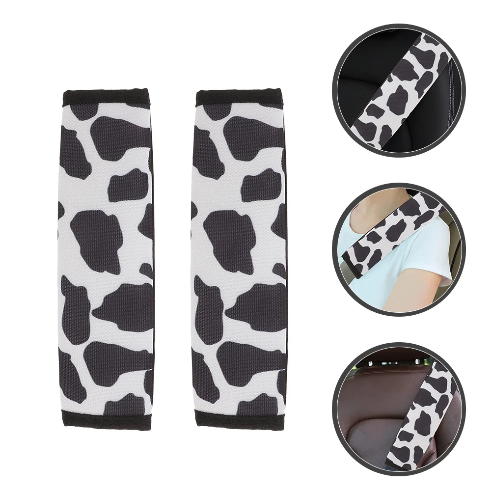 2 Pcs Safety Belt Shoulder Pads Cow Leopard Print Car Seat Strap Covers Cushion Emergency Braking Truck SUV Polyester
2 Pcs Safety Belt Shoulder Pads Cow Leopard Print Car Seat Strap Covers Cushion Emergency Braking Truck SUV Polyester