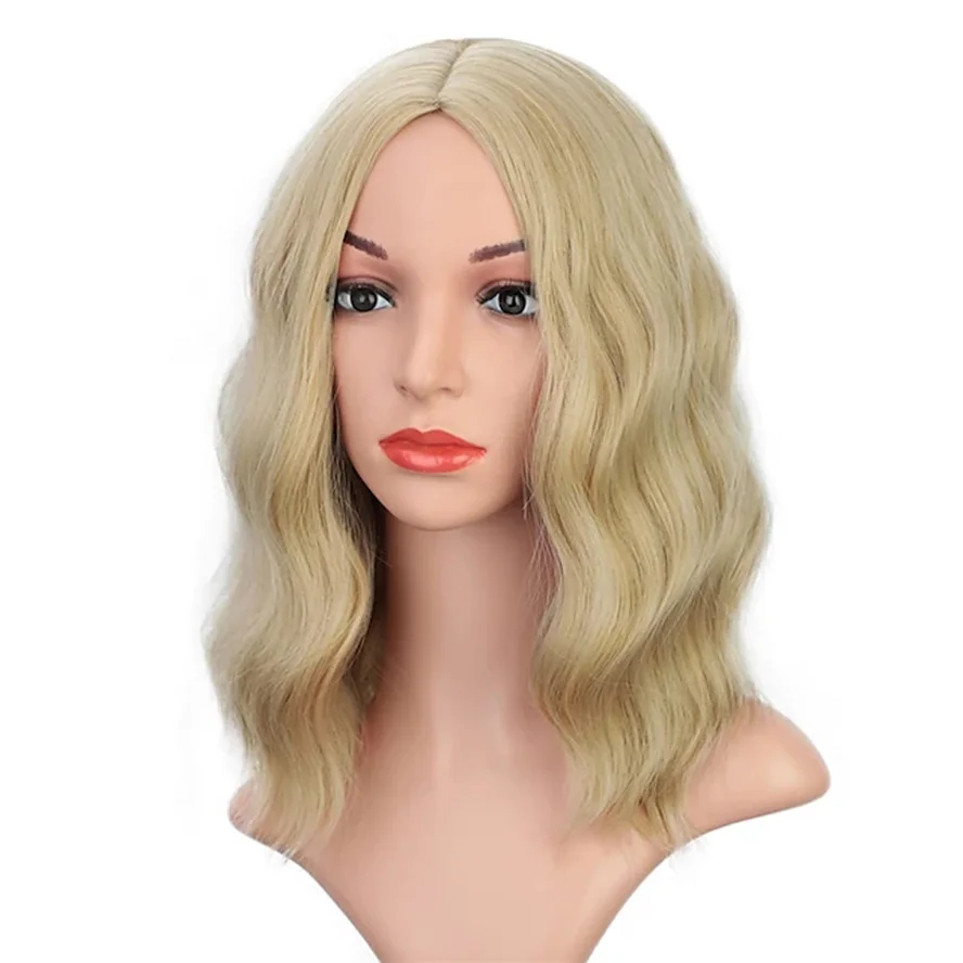 Short Curly Wavy Bob Costume Wig 14 Inch Shoulder Length Middle Part Bright Red Wig Heat Resistant Synthetic Christmas Party
Short Curly Wavy Bob Costume Wig 14 Inch Shoulder Length Middle Part Bright Red Wig Heat Resistant Synthetic Christmas Party