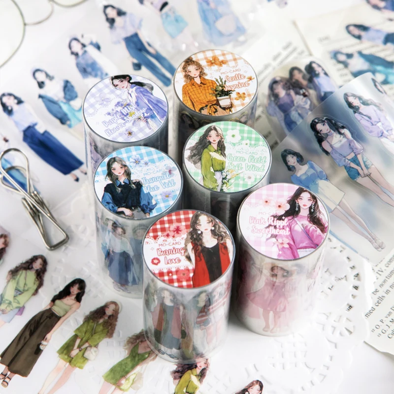 Mr. Paper, 200cm/roll, Fashionable Urban Girl Theme Tape, Decorative Collage Scrapbook, Diary, Phone Case, Water Cup, Notebook
Mr. Paper, 200cm/roll, Fashionable Urban Girl Theme Tape, Decorative Collage Scrapbook, Diary, Phone Case, Water Cup, Notebook