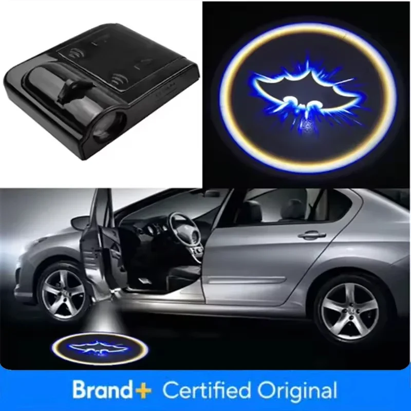 2PCS Car Door Light Welcome Lamp Wireless Projector Auto Decoration HD LED For Bat Logo Auto Accessories Amagi
2PCS Car Door Light Welcome Lamp Wireless Projector Auto Decoration HD LED For Bat Logo Auto Accessories Amagi