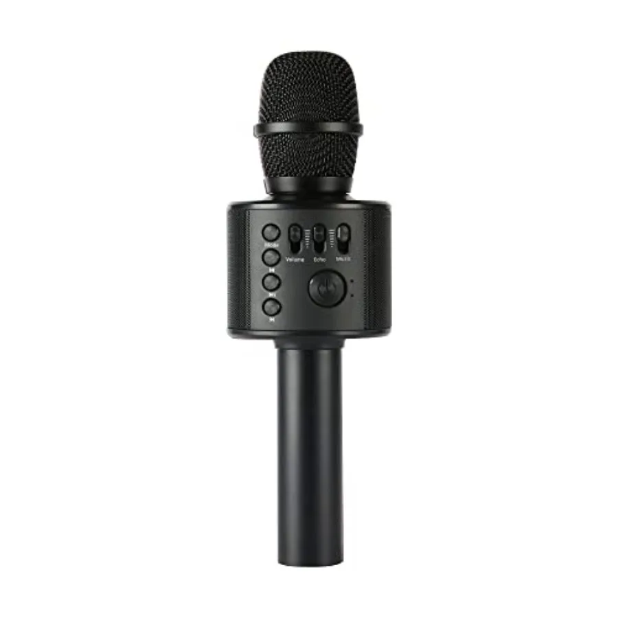 Wireless Bluetooth Karaoke Microphone with Built-in Speakers + HD Recording, Portable Handheld Mic
Wireless Bluetooth Karaoke Microphone with Built-in Speakers + HD Recording, Portable Handheld Mic