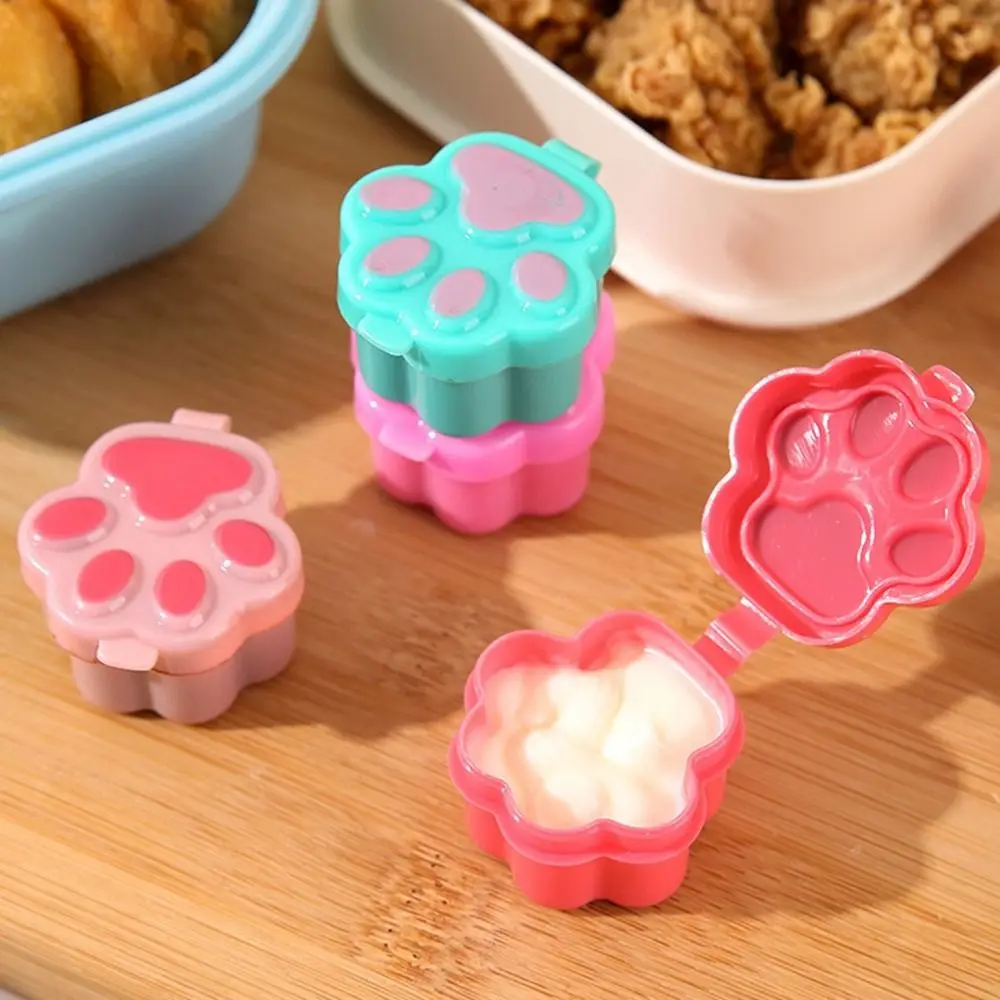 Portable Plastic Mini Tomato Ketchup Bottle Cartoon Cat Paw Soy Sauce Box Dustproof Mini Condiment Container Home
Portable Plastic Mini Tomato Ketchup Bottle Cartoon Cat Paw Soy Sauce Box Dustproof Mini Condiment Container Home