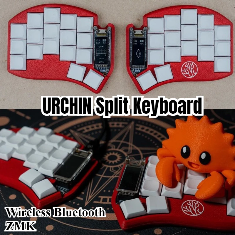 Низкопрофильная разделенная клавиатура Urchin, беспроводная Bluetooth, двухрежимная, с возможностью горячей замены, эргономичная разделенная клавиатура, комплект индивидуальных аксессуаров ZMK
Низкопрофильная разделенная клавиатура Urchin, беспроводная Bluetooth, двухрежимная, с возможностью горячей замены, эргономичная разделенная клавиатура, комплект индивидуальных аксессуаров ZMK