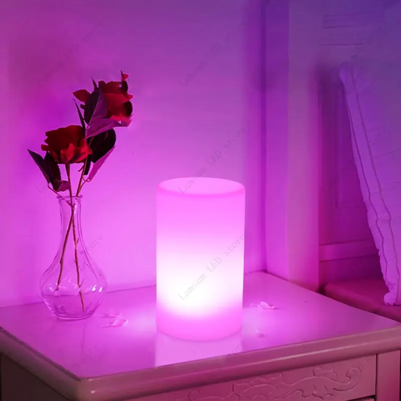 Rechargeable Cylinder Lamp RGB USB Type-C Colorful LED Desk Light Portable Luminous Cylinder Ornament for Children as Gift
Rechargeable Cylinder Lamp RGB USB Type-C Colorful LED Desk Light Portable Luminous Cylinder Ornament for Children as Gift