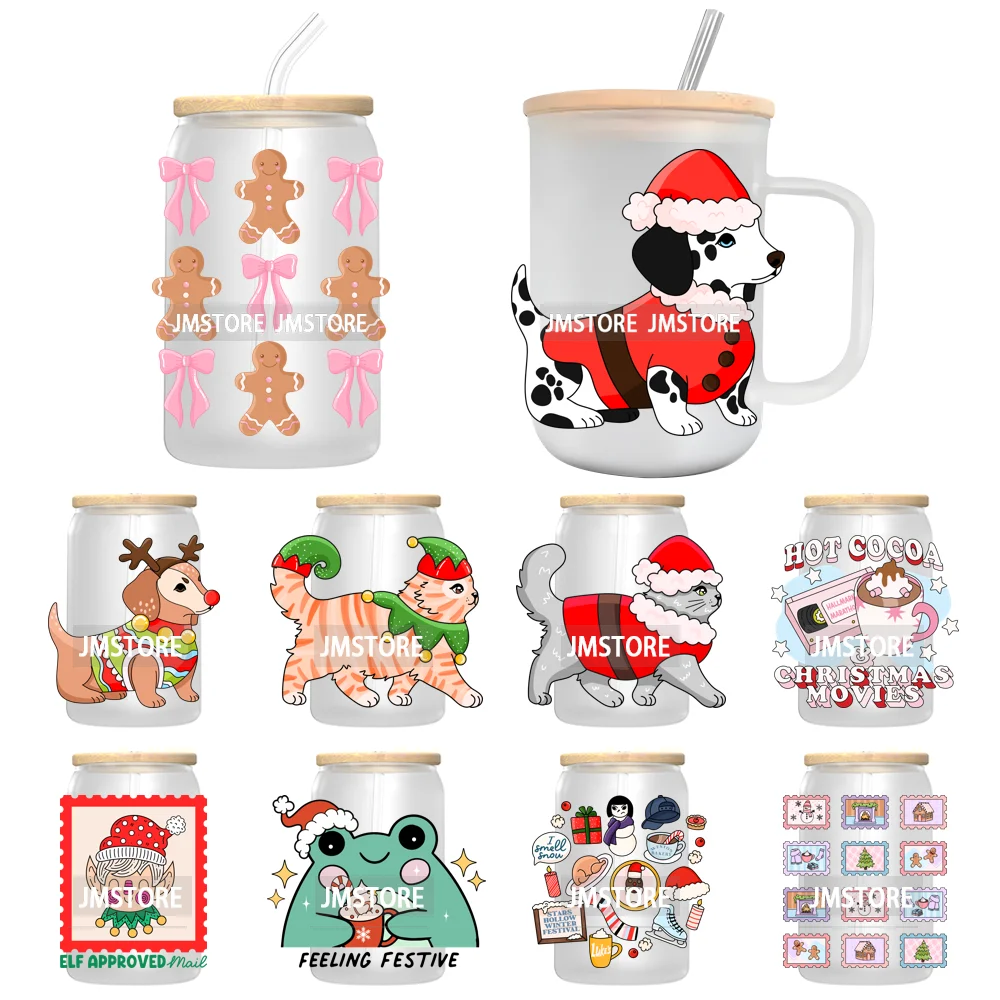 Funny Pet Christmas Holiday Dog Lover Cat Mom UV DTF Transfer Stickers Decals For Libbey Cold Cups Mugs Tumbler Waterproof Santa
Funny Pet Christmas Holiday Dog Lover Cat Mom UV DTF Transfer Stickers Decals For Libbey Cold Cups Mugs Tumbler Waterproof Santa