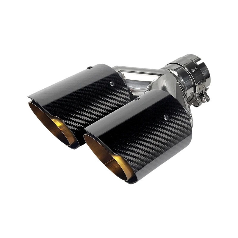 Universal Carbon Fiber Exhaust Pipe Gold Stainless For Automotive Exterior Accessories Modification Muffler Dual Tips
Universal Carbon Fiber Exhaust Pipe Gold Stainless For Automotive Exterior Accessories Modification Muffler Dual Tips