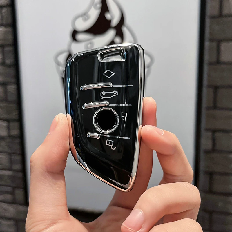 Tpu Car Key Case Cover Shell Fob For BMW X1 X3 X5 X6 X7 1 3 5 6 7 Series G20 G30 G11 F15 F16 G01 G02 F48 Keyless
Tpu Car Key Case Cover Shell Fob For BMW X1 X3 X5 X6 X7 1 3 5 6 7 Series G20 G30 G11 F15 F16 G01 G02 F48 Keyless