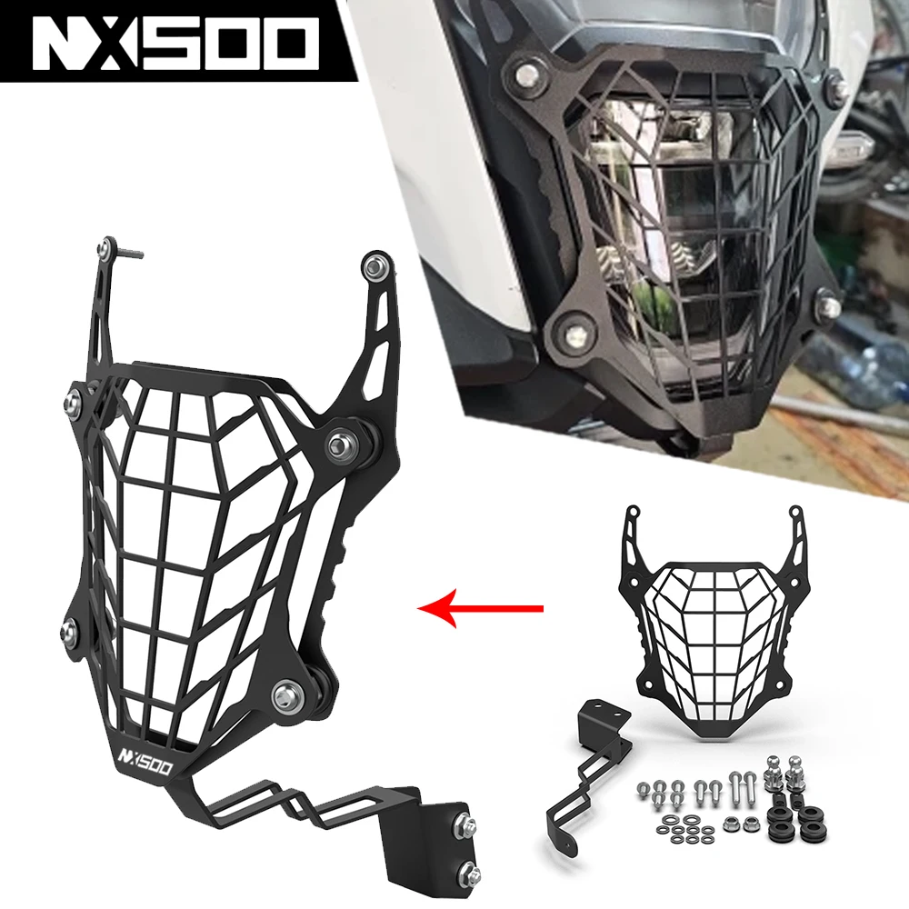 For Honda NX400 NX500 NX 400 500 2023 2024 Motorcycle Accessories Headlight Head Light Guard Protector Cover Grille Protection
For Honda NX400 NX500 NX 400 500 2023 2024 Motorcycle Accessories Headlight Head Light Guard Protector Cover Grille Protection