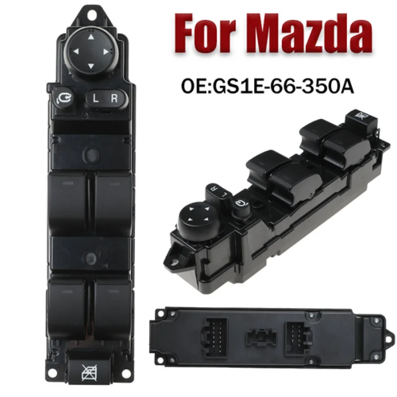 A + ABS переключатель управления стеклоподъемником автомобиля GS1E-66-350A GS1E66350A для Mazda 6 2007-2013
A + ABS переключатель управления стеклоподъемником автомобиля GS1E-66-350A GS1E66350A для Mazda 6 2007-2013