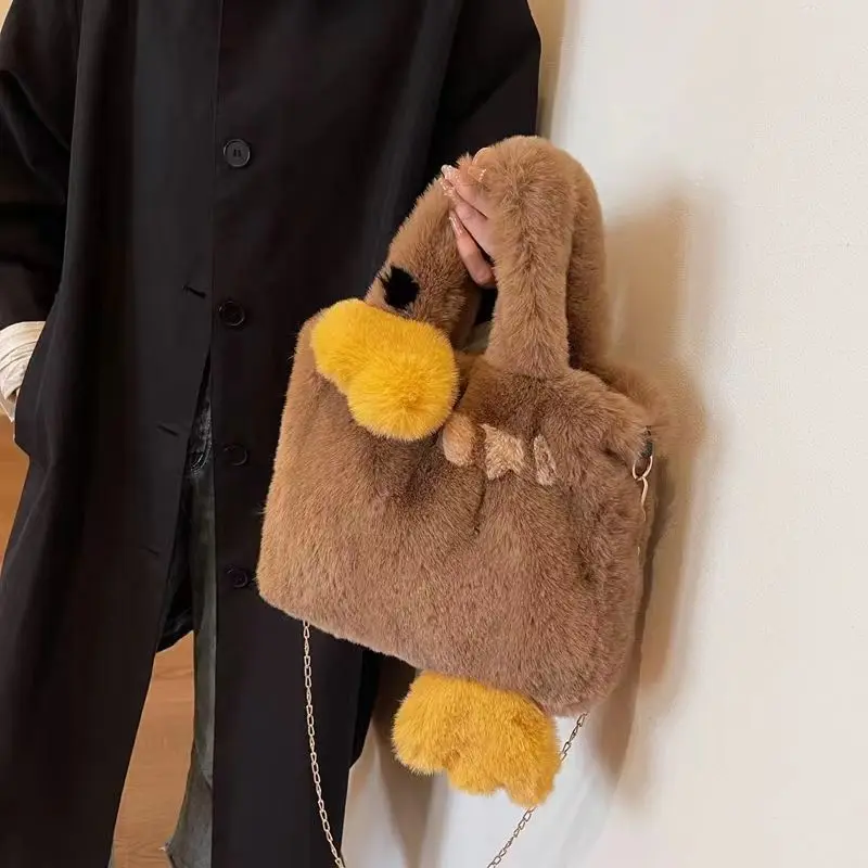 Сумки через плечо, милая женская сумка, мультяшная плюшевая сумка на плечо большой емкости, сумки
Сумки через плечо, милая женская сумка, мультяшная плюшевая сумка на плечо большой емкости, сумки