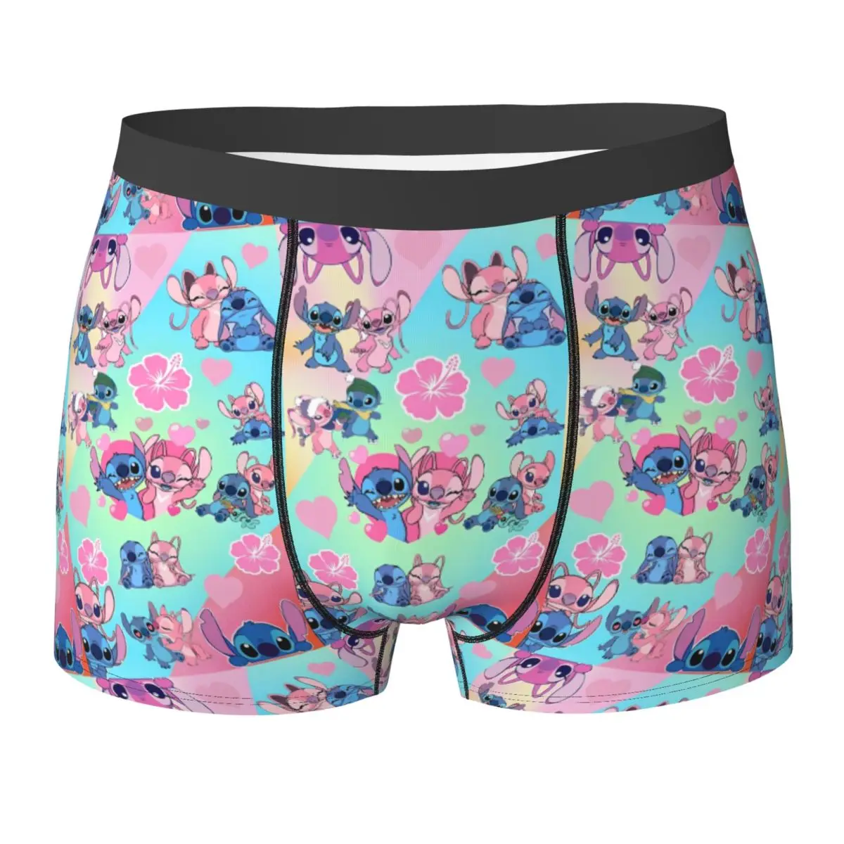 Нижнее белье Stitch And Angel Trunk Pouch, модные шорты на заказ, трусы, забавные мужские трусы, большие размеры 2XL
Нижнее белье Stitch And Angel Trunk Pouch, модные шорты на заказ, трусы, забавные мужские трусы, большие размеры 2XL