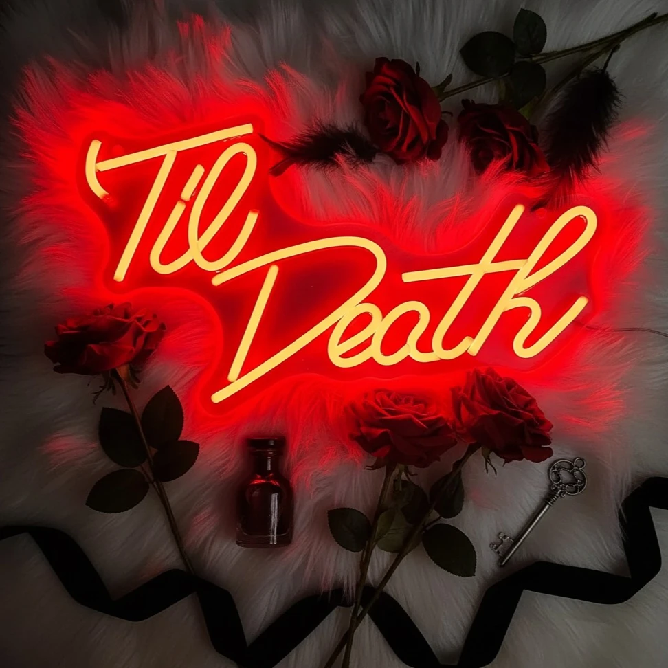 Неоновая вывеска Til Death — красный настенный светильник с питанием от USB | Минималистичный прочный домашний декор для спальни/гостиной | Подарок на День святого Валентина
Неоновая вывеска Til Death — красный настенный светильник с питанием от USB | Минималистичный прочный домашний декор для спальни/гостиной | Подарок на День святого Валентина