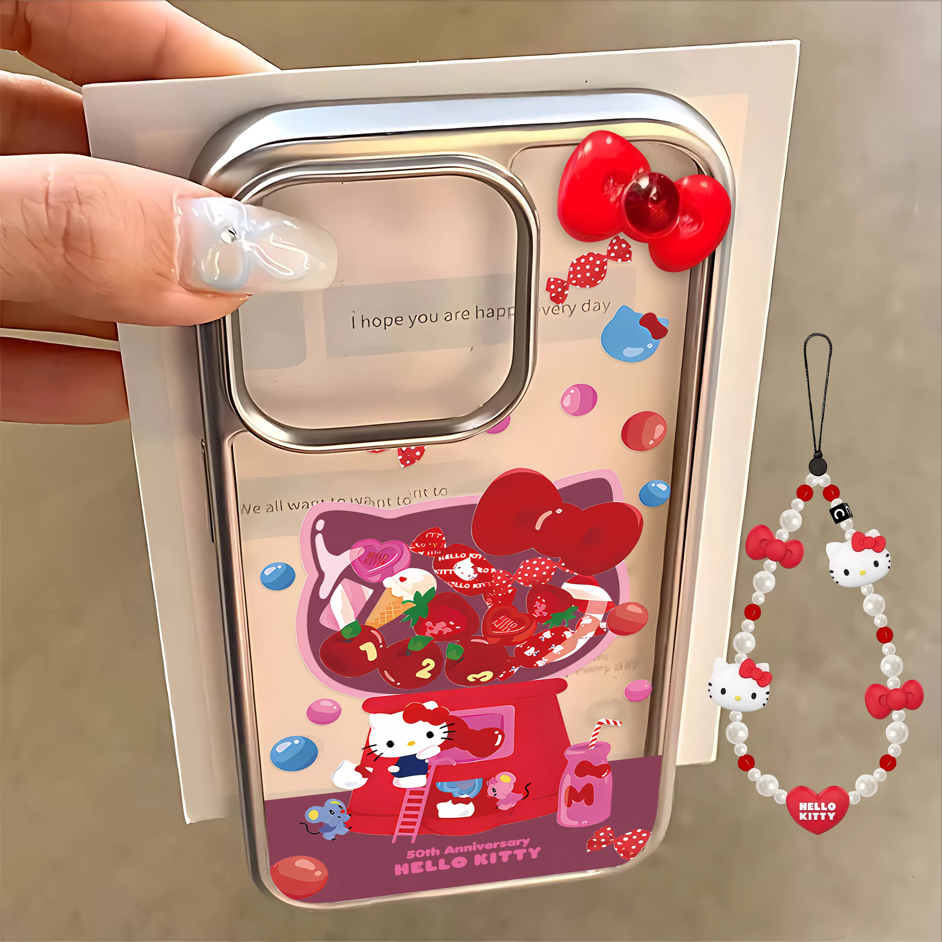 3D Bow Hellokitty Candy Machine with Lanyard Phone Case for IPhone 16 15 14 13 12 11 Pro Max X XR XSMAX 8 Plus Luxury Back Cover
3D Bow Hellokitty Candy Machine with Lanyard Phone Case for IPhone 16 15 14 13 12 11 Pro Max X XR XSMAX 8 Plus Luxury Back Cover