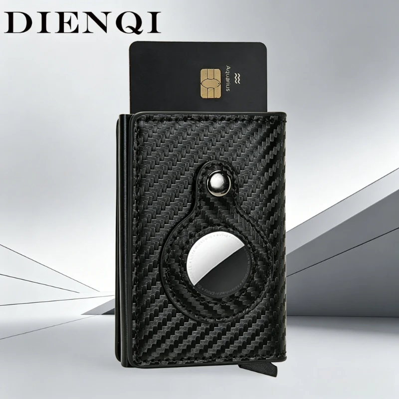 RFID Blocking Pop-Up Wallet Card Holder with AirTag Slot, Slim Minimalist Leather Bifold Wallet for Men, Anti-Scan & Anti-Lost
RFID Blocking Pop-Up Wallet Card Holder with AirTag Slot, Slim Minimalist Leather Bifold Wallet for Men, Anti-Scan & Anti-Lost