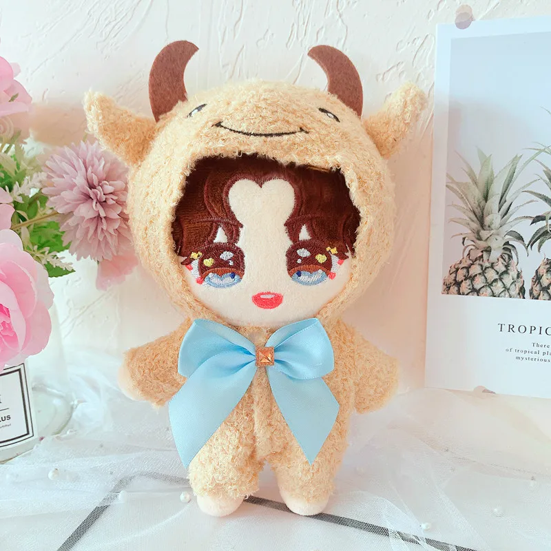 20cm Kawaii Fluffy Cow Coat Plush Doll Clothes Cartoon Cute Soft Idol Doll Clothes Accessories Toys for Girls Kids Boys Gifts
20cm Kawaii Fluffy Cow Coat Plush Doll Clothes Cartoon Cute Soft Idol Doll Clothes Accessories Toys for Girls Kids Boys Gifts