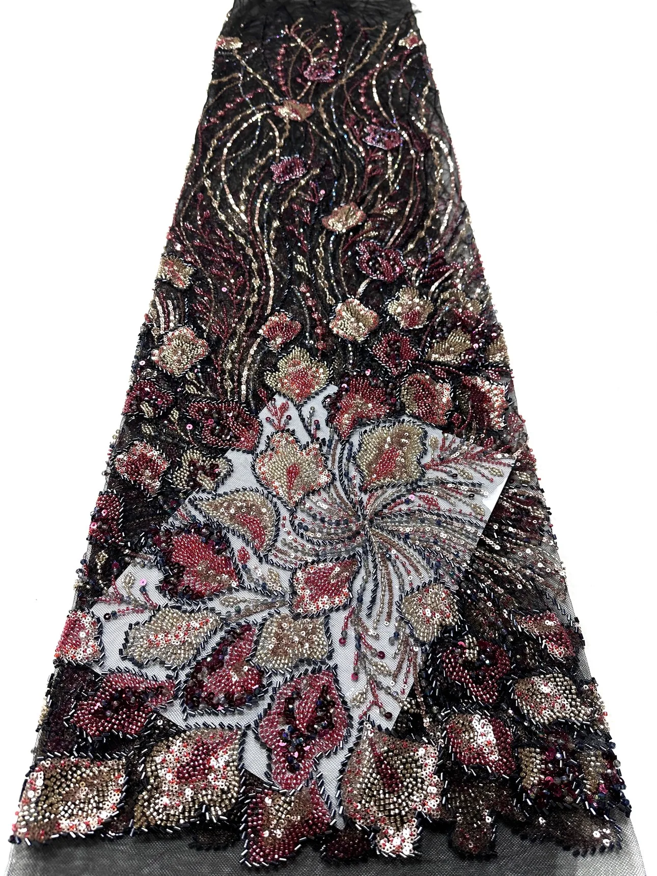 5 Yards Luxury French Mesh Beaded Lace Fabric High Quality African Luxury Sequins Groom Lace Fabrics For Nigerian Wedding Dress
5 Yards Luxury French Mesh Beaded Lace Fabric High Quality African Luxury Sequins Groom Lace Fabrics For Nigerian Wedding Dress