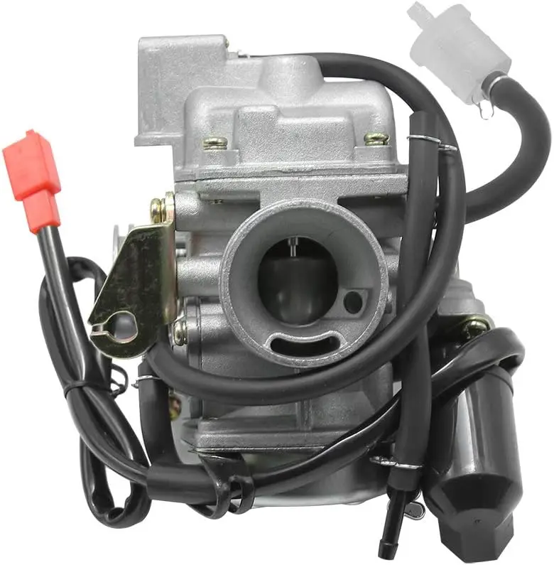 PD24J Carburetor for 4-Stroke GY6 125cc 150cc ATV Go Karts Scooter Mopeds QMJ/QMI157 QMJ/QMI152 24mm PD24J Carb
PD24J Carburetor for 4-Stroke GY6 125cc 150cc ATV Go Karts Scooter Mopeds QMJ/QMI157 QMJ/QMI152 24mm PD24J Carb